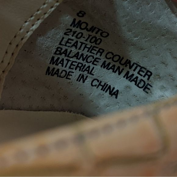 Vintage 90's* American Eagle Faux Alligator Loafer - Picture 8 of 8